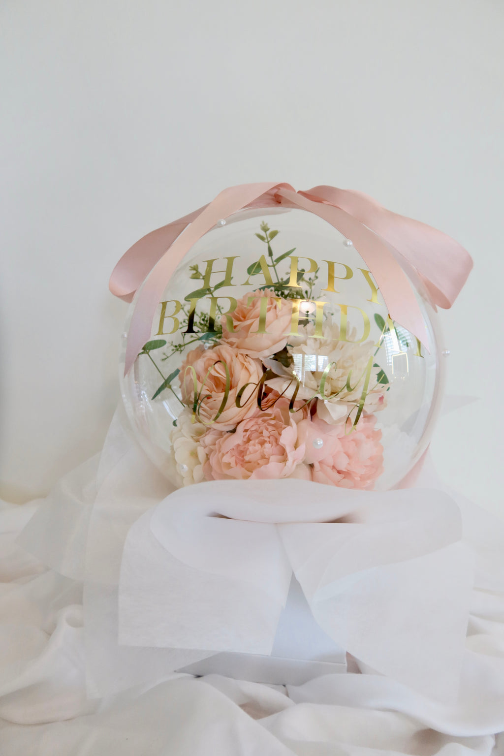 Light Pink Flower Balloon
