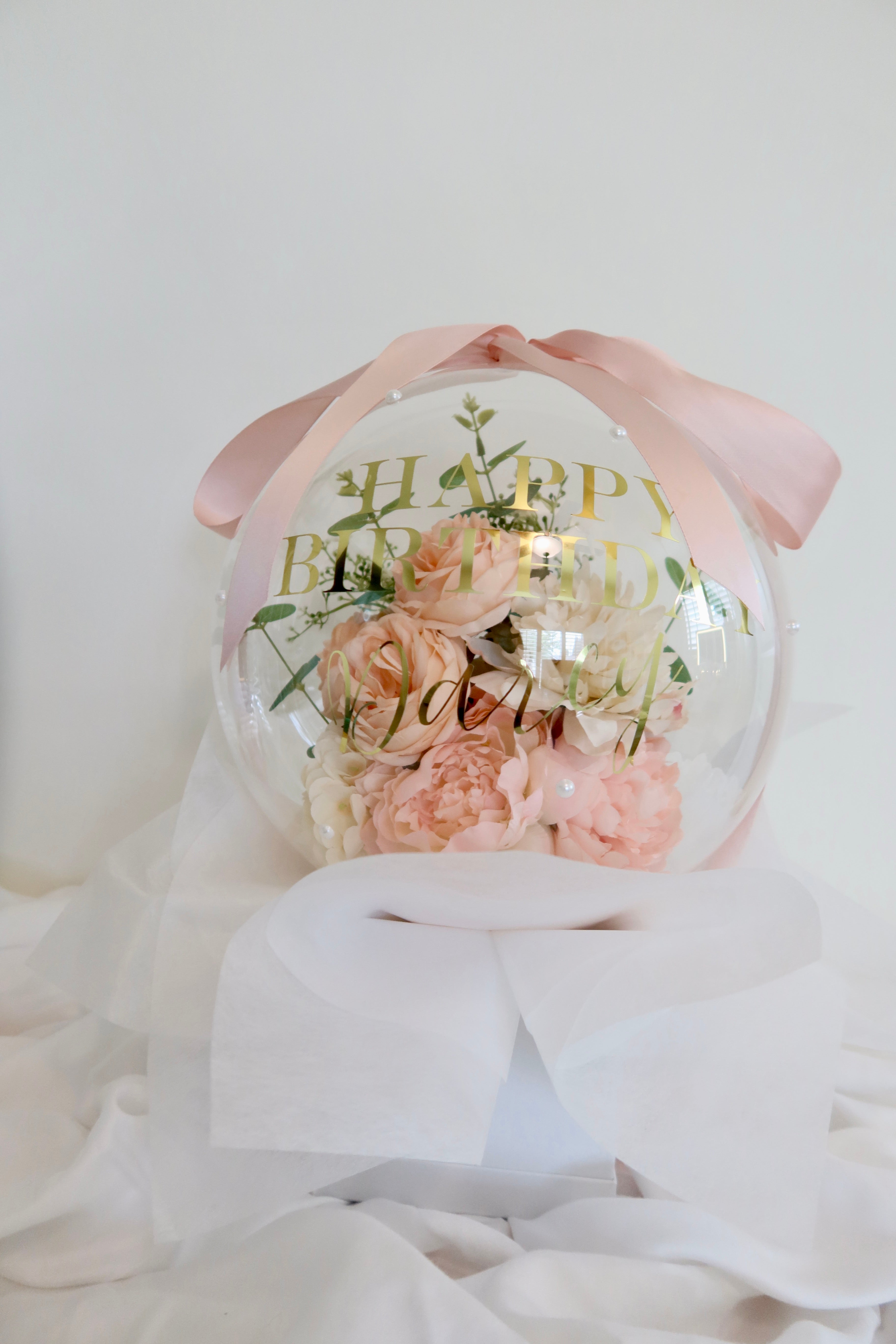Light Pink Flower Balloon