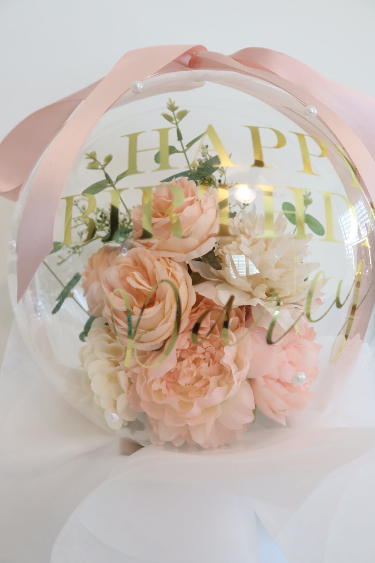 Light Pink Flower Balloon