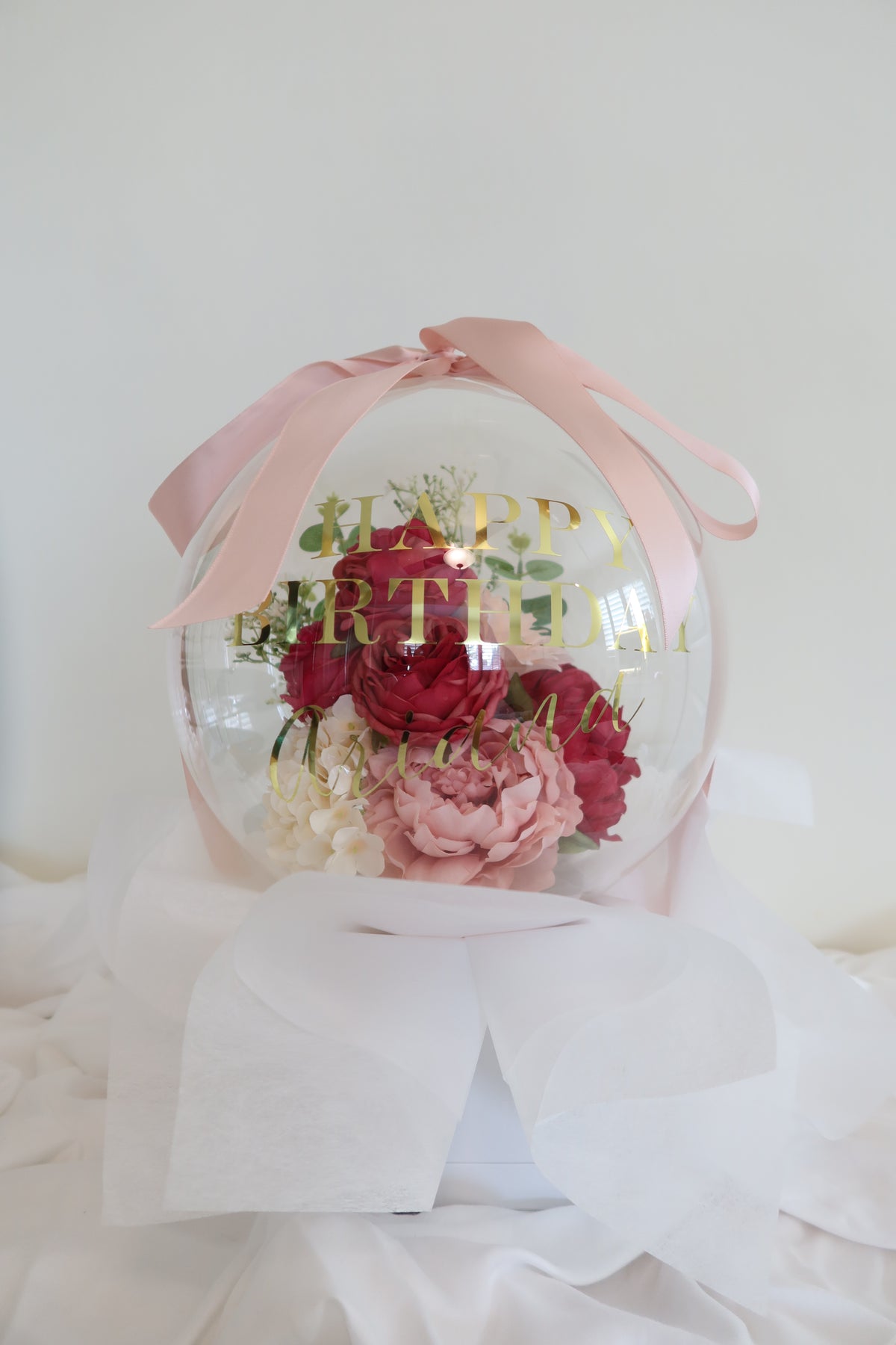 Pink Flower Balloon