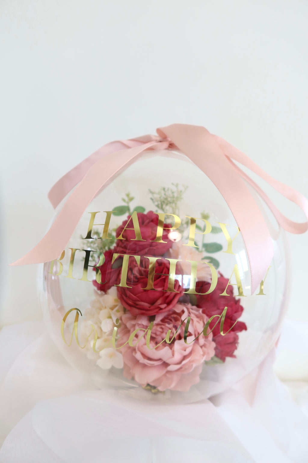Pink Flower Balloon