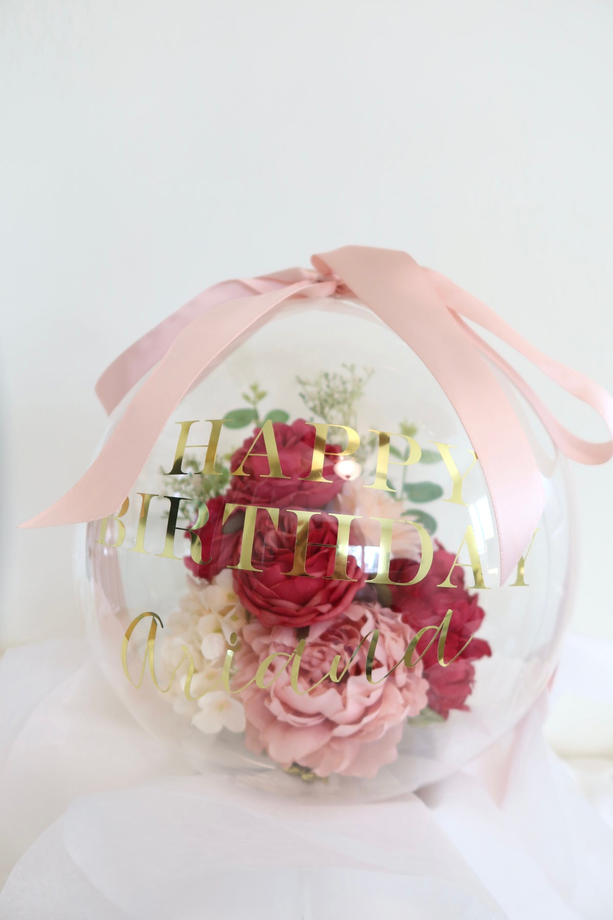 Pink Flower Balloon